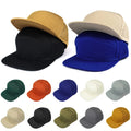 RTS Wholesale Flat Brim Baseball Cap 10 Colors Available Laser Cutting Hole Sporty Style Snapback Trucker Cap Custom Logo Common