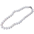Wholesale Natural Freshwater Pearl Necklace 9-10mm Fashion Jewelry Necklace S925 Silver Women's Jewelry