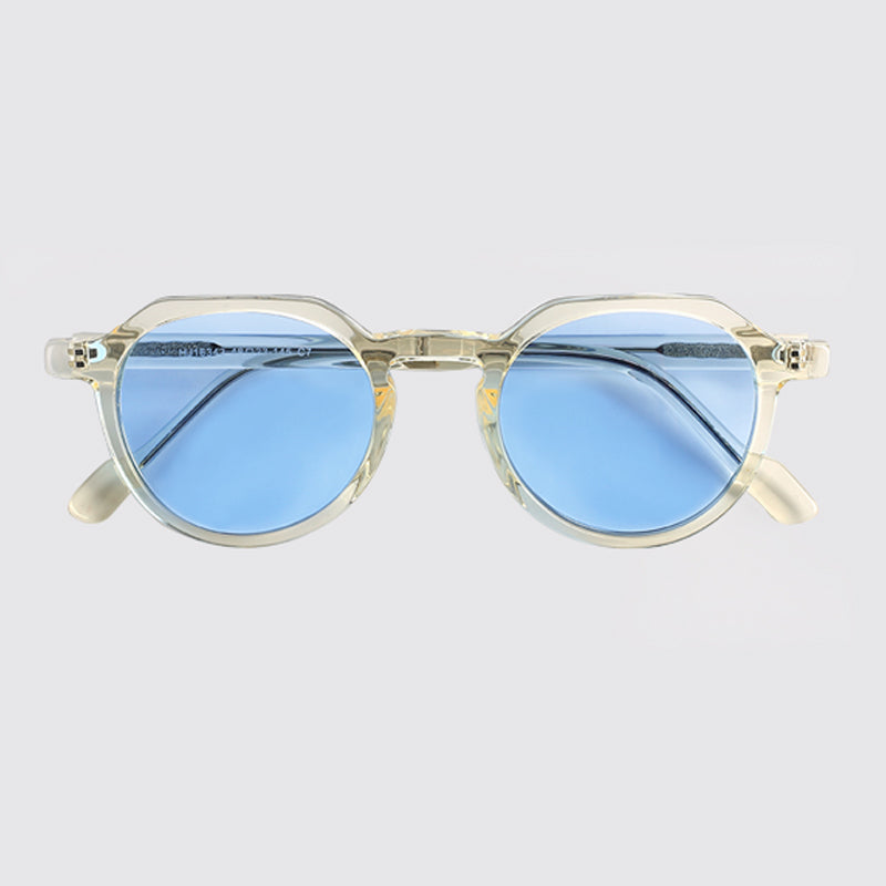 Italy Brand Custom Logo Mazzucchelli Clear Sun Glasses Polarized Transparent Acetate Sunglasses