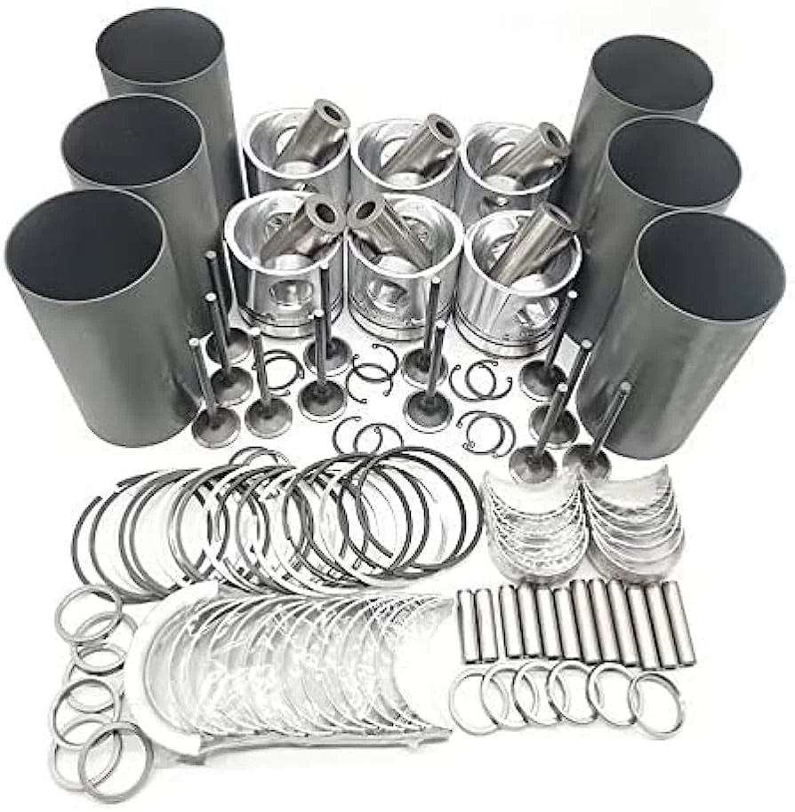 TALUADA Wholesale Engine Cylinder Liner Kit for S6D95L 6BT Excavator Diesel Engine Spare Parts