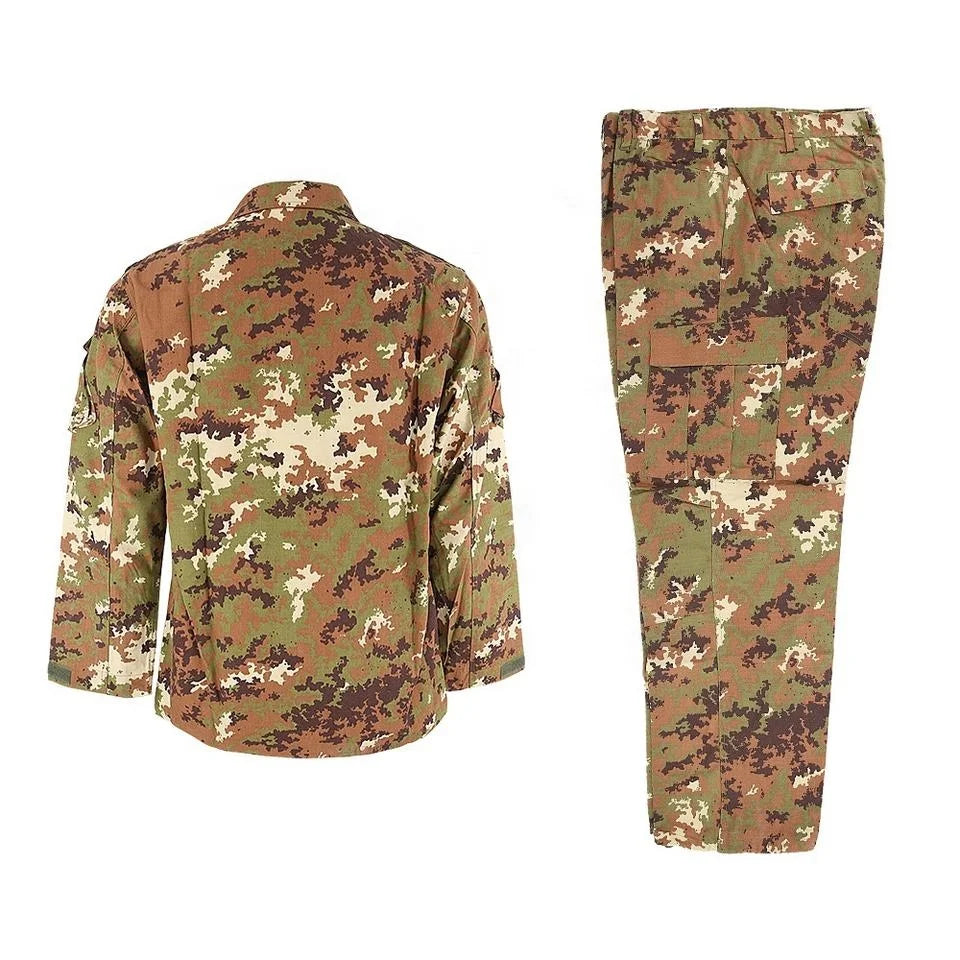 Wholesale Tactical Uniform Jacket and Pants Camouflage BDU Uniform