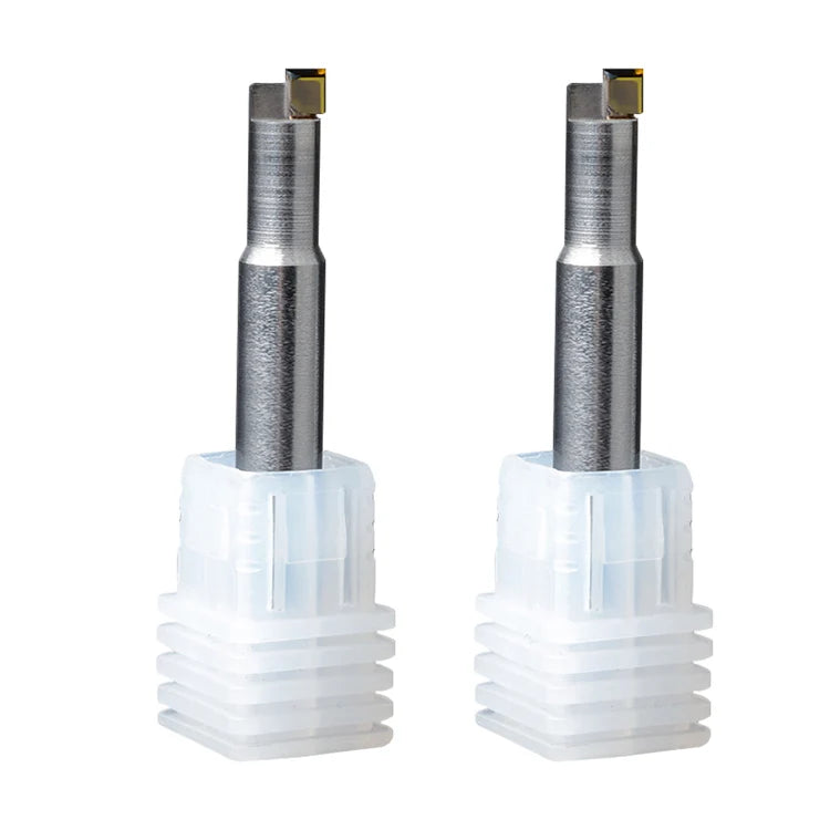 Single Flute Diamond MCD Straight Bit Polishing Bits for Acrylic Aluminum Polishing Cutting Mcd Diamond Endmill