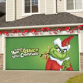Festive Garage Door Christmas Decorations Garage Door Decorations Banner for Holiday Supplies//