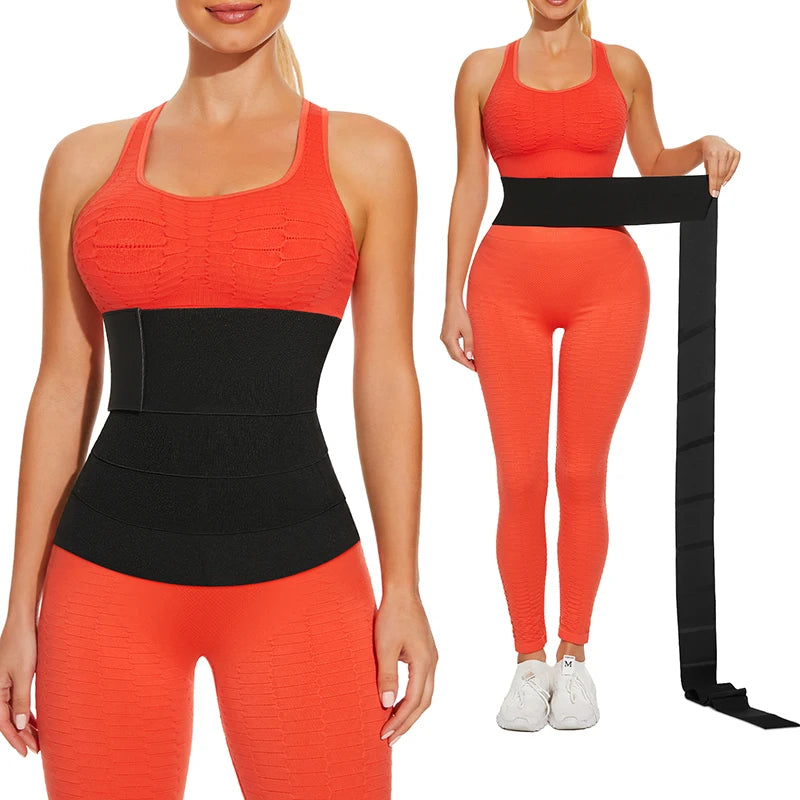 Gaine Amincissante Latex Corset Large Waist Trainer Tummy Control Belly Slimming Trimmer Wrap Waist Trainer Wrap