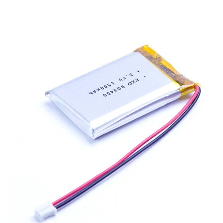 OEM 1500 Mah Lipo 3.7v 1500mah 083450 Li-polymer Batteries Li-ion KXD 3.7 V Li Ion Battery Cell 083450PL with CE
