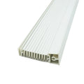 Extrusion PVC Plastic Folding Door Profile Pvc Zipper Wavy PVC air Conditioning Retractable Curtain Cabinet Roller Shutter Door
