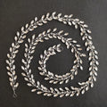 SLBRIDAL Handmade Alloy Clear Crystal Rhinestones Bridal Hair Vine Headband Wedding Hair Accessories Bridesmaids Women Jewelry