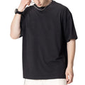 Men's Tshirts Cotton Custom logo High Quality Streetwear Drop Shoulder Blank Tshirts Heavyweight Crew Neck T-shirts for Men