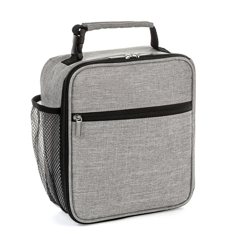 2025 Custom Polyester Student Lunch Cooler Bag Hot Sell Classic Style Shell Shape for Office & Outdoor Use Direct Stock