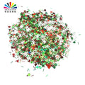 Xucai 1KG Bulk Polyester Glitter Fine Glitter Crafts Festivals Fast Delivery Chunky Sequins Christmas Promotional Party Supplies