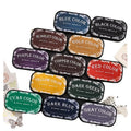 1 Box Color Space High Density Colorful Water-based Retro Stamping Clay Handbook Stamps