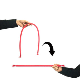 Close-Up Magic Stage Rope Trick Prop Durable Plastic/Nylon Stiff Rope for String Tricks and Gimmicks