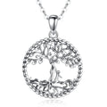 Mothers Day Mom Women Several Children Kid Family Tree of Life Pendant Necklace