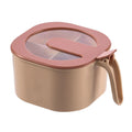 2022 New Design Combination Set of 3 Pure Plastic Color Seasoning Boxes with Lid Spice Jar Condiment Cruet Bottle Kitchen Tools