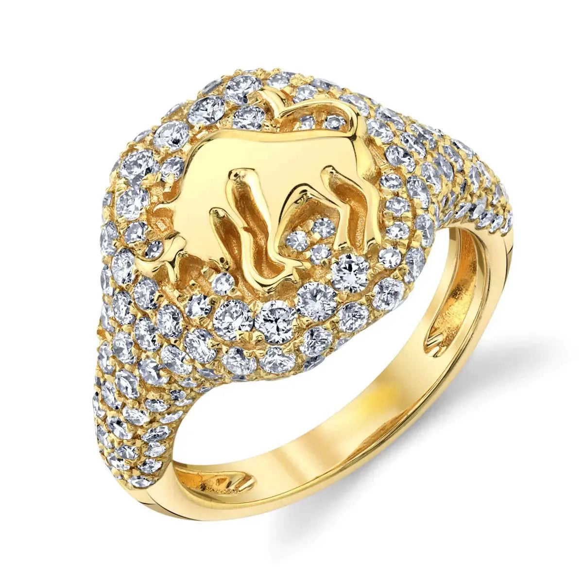 Milskye Silver Vermeil Cute Simple Romantic Delicate Jewelry Sterling Pave Zircon Zodiac Pinky Rings