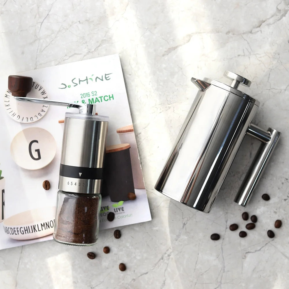 Chinagama Commercial Coffee Tools Accessories  French Press Accessories Coffee & Tea Sets Manual Coffee Grinder