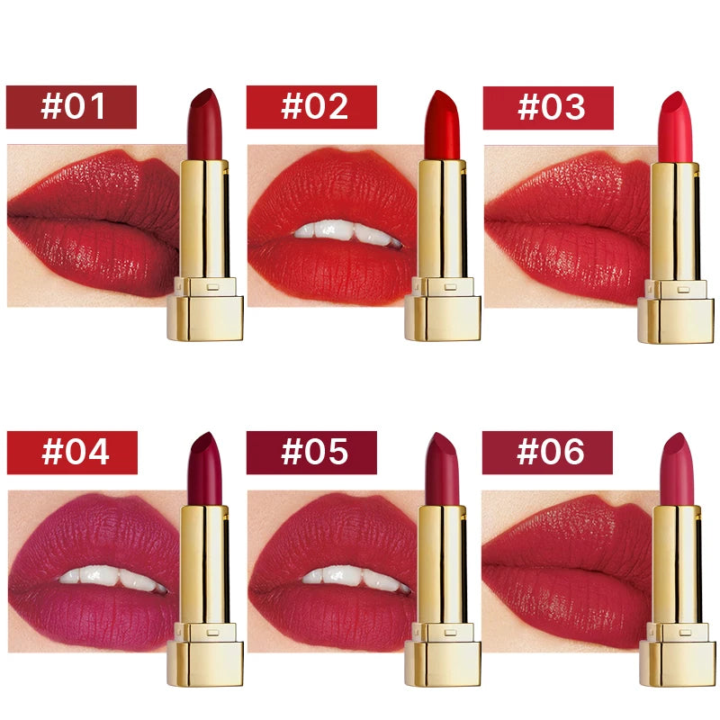 Custom Lipstick Oem Cosmetic Manufacturers Waterproof Long-lasting Moisturizing Velvet Ladies Lipstick Private Label