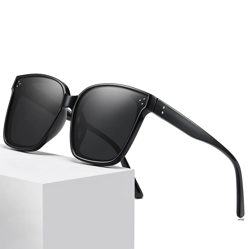 Fashion Women Polarized Sunglasses Designer Brand UV400 Sunshades Sun Glasses Gafas De Sol Polarizadas PC Frame TAC Lens