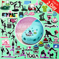 Trendy Gymnastics Ballet Theme PVC Sports Shoe Charms Movement Inspired for Dancer Wholesale Ballerina Shoes Charm in Bulk