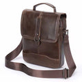 Men's Mini Sports Bag Genuine Leather Casual Crossbody Purse with Alligator Pattern OEM Magnetic Linen Lining