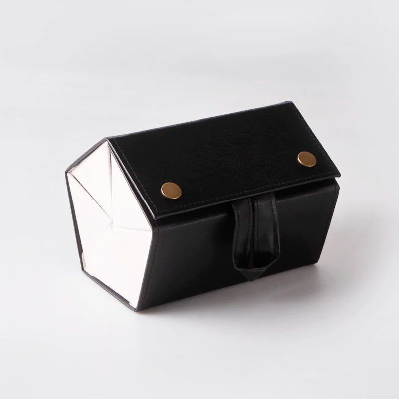 STORY PU Portable Storage Cases Glasses Folding Eyewear Boxes Custom Logo Fashion 5 Grids Case Sunglasses Display Box