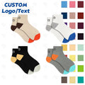 FREE DESIGN MOCKUP Design Your Own Logo Socks Customized Men Socks With Custom Design Logo