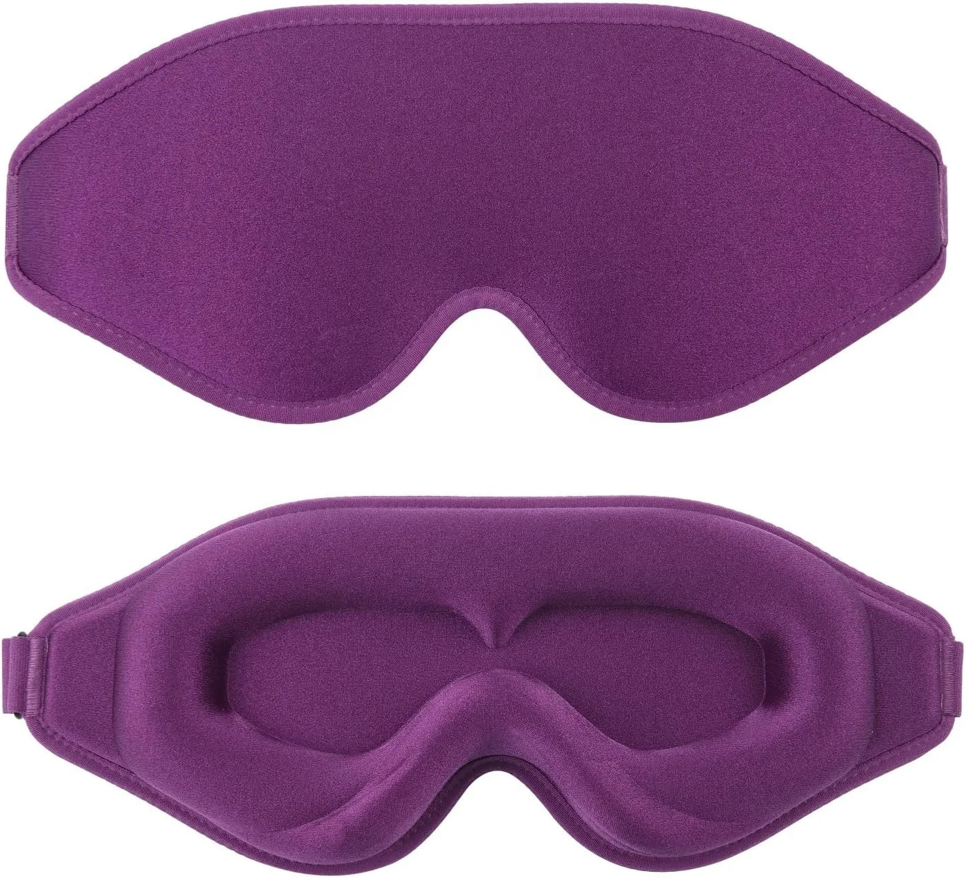 EF3019 Custom Printed 3d Sleep Eye Mask Eye Patch Sleeping Mask Gray Black Purple pink Blindfold