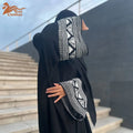 Eid Muslim Modest Abaya Women Embroidery Sleeve Abayas Open Cardigan Jalabiya Party Dresses Dubai Kaftan Long Robe