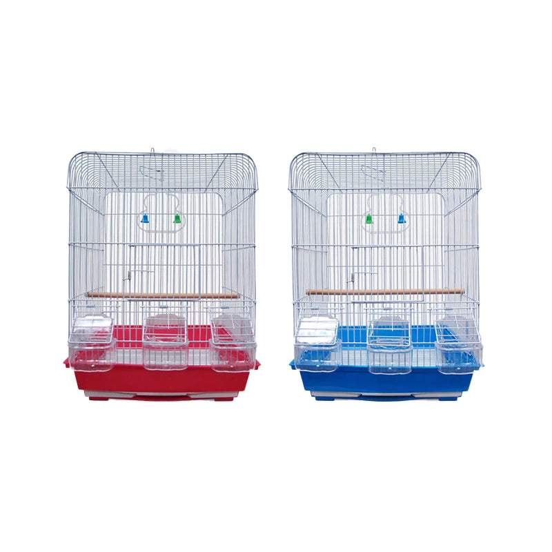 Wholesale Stainless Steel Bird Cage Decorative Bird Parrot Breeding Cage Hanging for Bird and Small Medium Size Animals