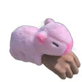 Hot-sale Capibara Pop Ring Capybara Doll Bracelet Action Figure Plush Toy Girl Doll Children's Wrist Party Ring