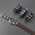 LAIHE Pulseira De Relogio Top Quality Seatbelt Nylon Watch Strap Watch Band