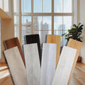 Commercial Luxury Vinyl PVC Tile LVP LVT Peel Stick Flooring With Click Installation Outdoor Decorative Click Flooring Tiles