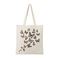 Fashion Blank Full Sublimation Printing Travel Shopping Polyester Canvas Tote Bag