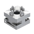 HPEDM Compatible ITS square Manual Quick Chuck 50 for Sodick Makino EDM Machine HE-C06416