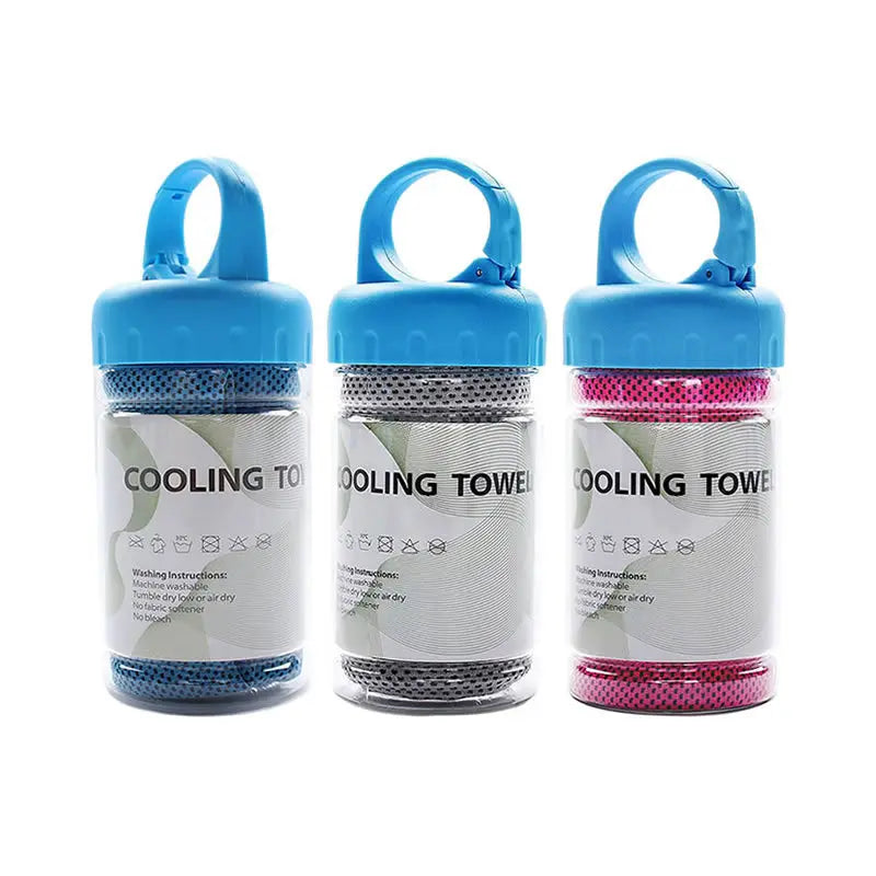 Fashion Custom Color Cool Feeling Microfibre Sports Gym Ice Cooling Towel