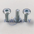 MALAXY Hot Sale A2 A4 Stainless Steel Chamfer Cross Phillips Furniture FlatThin Head Ultra Low Profile Machine Screw M3 M5 M6 M8