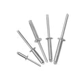 Black Oxide Finish Self-Plugging Closed End Peel Type Seal with Rivet Metric & Inch Measurement System