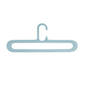Wholesale Standard Garment Space-Saving Black Plastic Coat Hangers White Coat Hangers for Living Room Dress Shirt Hangers