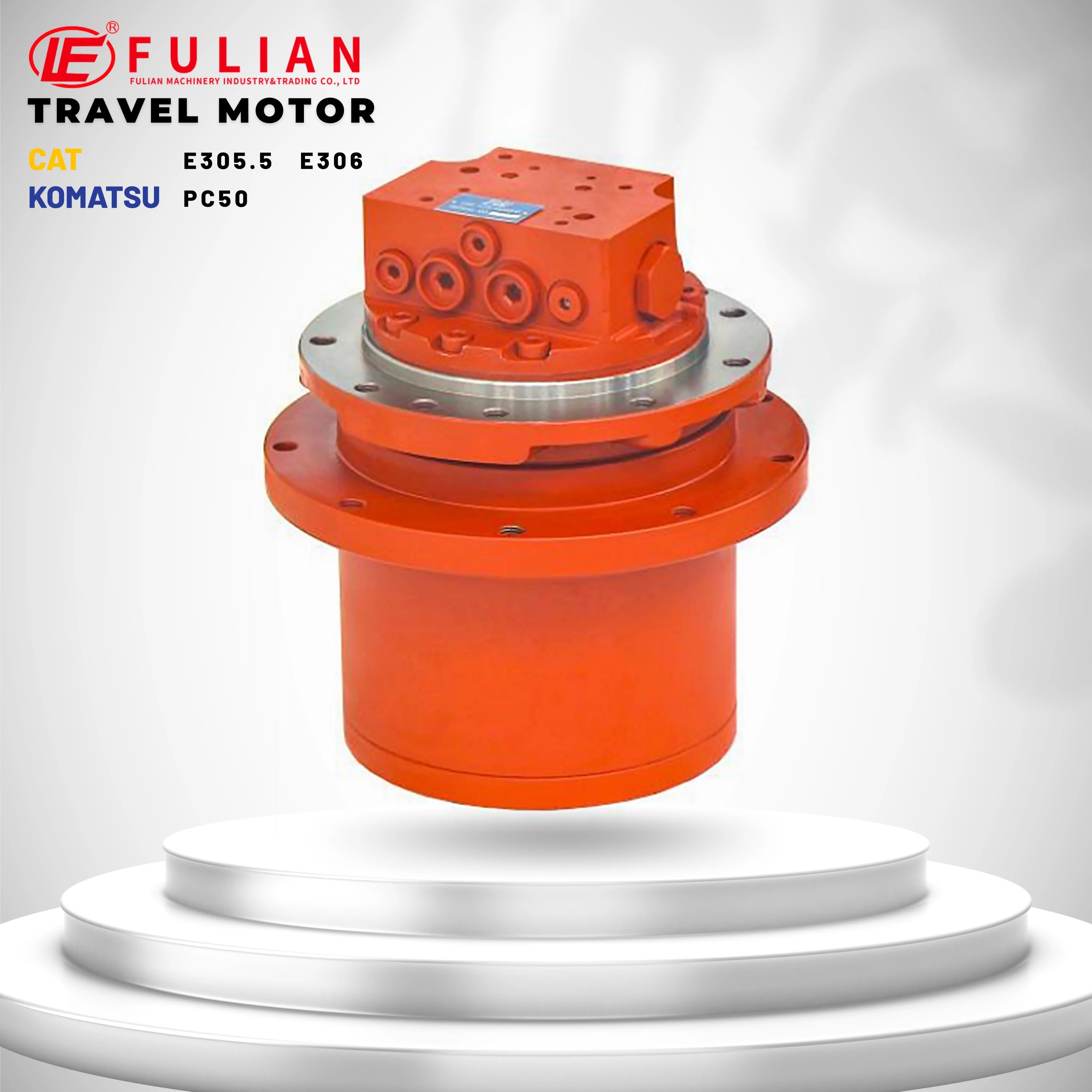 Excavator Undercarriage Parts GM05VL GM06VN Final Drive Assy FLTM04  Sprocket Drive Travel Motor for Caterpillar Komatsu Kobelco