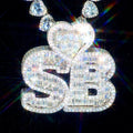 Custom Vvs Moissanite Letter Pendant Charms Hip Hop Style Iced Out Emerald Cut Diamond 925 Silver Initial Pendant