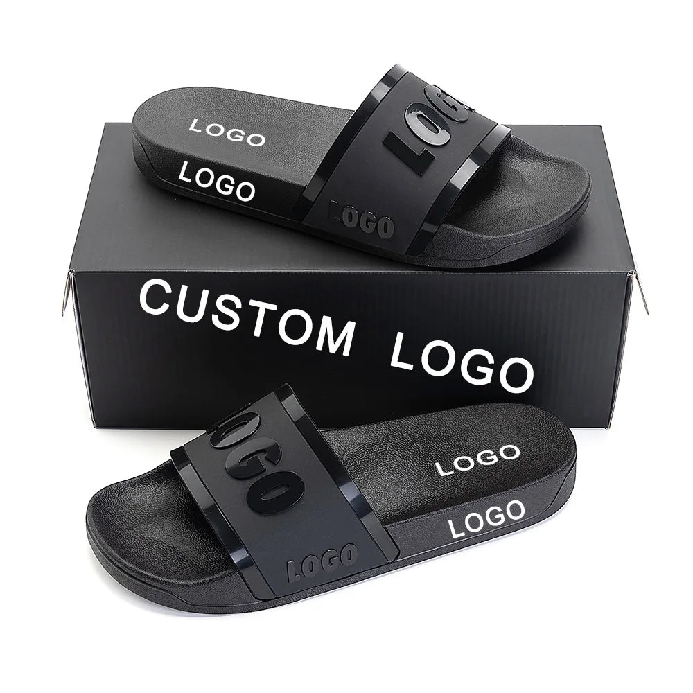 New Style Man Summer San Del Custom Logo Male Slippers Casual Sendal Wanita Slides Sli Pers for Men