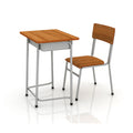 School Chair and Desk Old School Furniture MegaBDM
