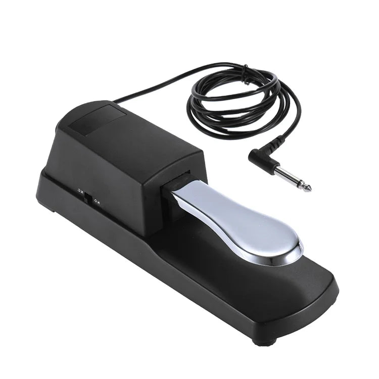 Wholesale OEM Custom Logo Sustain Pedal for Keyboard Piano Electronic Organ/Digital Piano Use Metal & Plastics Material