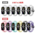 IVANHOE Mi Band 7 6 5 4 Strap Silicone Discolor for Xiaomi Belt Replacement Watch Band Bracelet Pulseira Smart Fitness Wrist