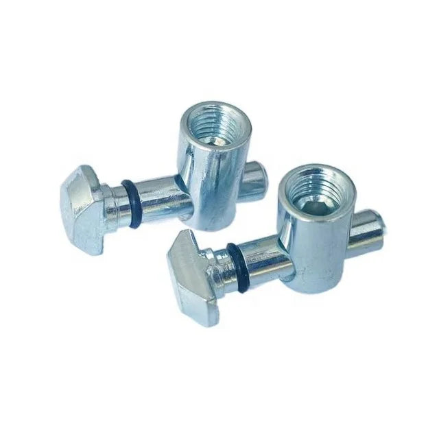 10 Slot Aluminum Profile Bolt Connector Carbon Steel Central Inner Connector
