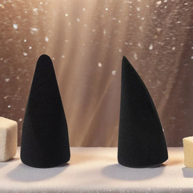 Wholesale Custom Private Label Unique Shaped Beauty Makeup Sponges Foundation Blush BB Cream Triangle Makeup Blender Sponge