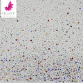 Popular Stone Handmade Colorful Crystal Tulle Lace Fabric French Embroidery Fabric HY2164