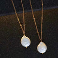 Natural Baroque Pearl Chokers Necklace Silver Plated AAAA Grade Women's Light Luxury Niche Collarbone Chain Freshwater Pearl