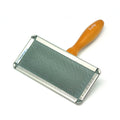 Baoli OEM Pet Dog Grooming Large Slicker Brush With Wooden Stainless Steel Soft Pin Cat Hair Brush Vet Pet Brush