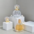 Ready to Ship Unique Shaped Special Perfume Glass Bottles 50ml Luxury Empty Perfume Bottle Glass